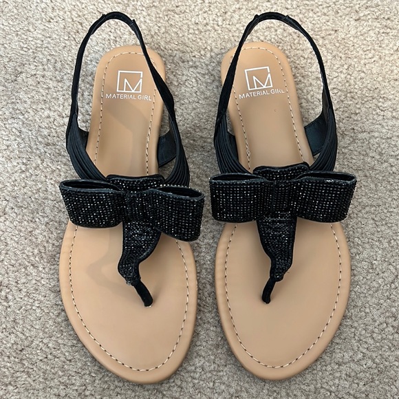 Material Girl Shoes Womens Sandals Poshmark